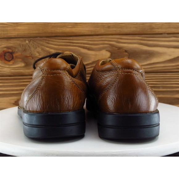 DOCKERS Sz 12 Derby Oxfords Brown Leather‎ Men Lace Up Medium (D, M) - Picture 7 of 11